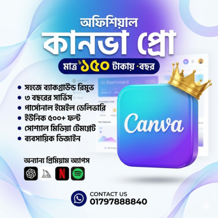 Canva Pro Premium Subscription (3 Year)